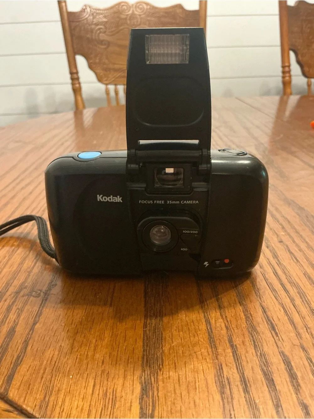 Vintage Kodak Cameo Focus Free Camera Black Untested